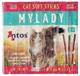 ANTOS MYLADE Mėsos lazdelės katėms ėriena/kalakutiena, 20486P