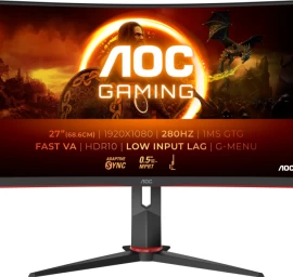 Aoc C27g2z3/bk Monitorius (27&amp;quot; /va /280hz /1920 X 1080 / Juodos Spalvos)