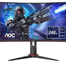 Aoc Monitorius C32g2ze/bk (31,5&amp;quot; /va /60hz /1920 X 1080 / Juoda/raudona)