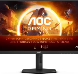 Aoc Q27g4x Monitorius (27&amp;quot; /ips / 180hz / 2560 X 1440 / Juodas)