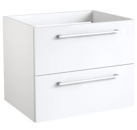 Apatinė spintelė Kame Gama, balta blizgi 59 cm BU/6-3DR/1