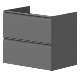 Apatinė spintelė Kame Match, matinė pilka 59cm BU/6-2DR/D05-MT