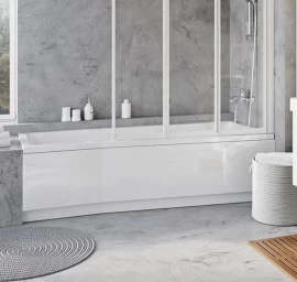 Apdailos plokštė priekinė BE HAPPY II 150 L sniego baltumo CZ98100A00