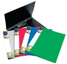 Aplankas su prispaudikliu Forpus Premier, A4, plastikinis, mėlynas  0817-102