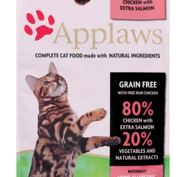 Applaws CAT Adult sausas kačių maistas su vištiena ir lašiša, 2 kg