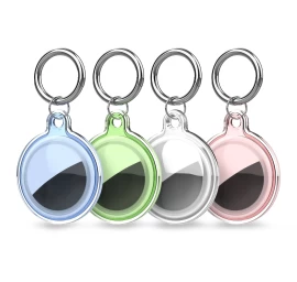 apple Airtag Vandeniui Atsparus Permatomas Lokatoriaus Dėklas - 4 Vnt.