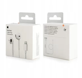 apple Earpods Ausinės Su lightning Jungtimi, Skirtos iphone, Baltos Spalvos