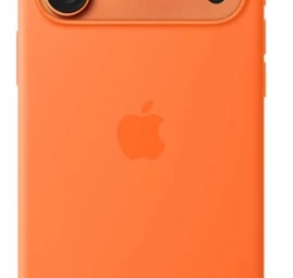 Apple Iphone 17 Pro Max Silikoninis Dėklas Su Magsafe - Oranžinis