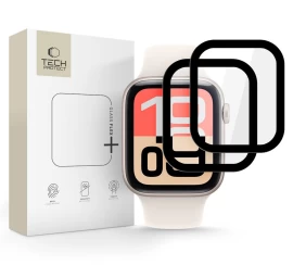 „apple Watch“ 40 Mm Apsauginis Stiklas, Juodas, „glass Flex+“ – 2 Vnt.