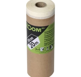 Apsauginis dažymo popierius su lipnia juostele ZOOM, 30cm 20m