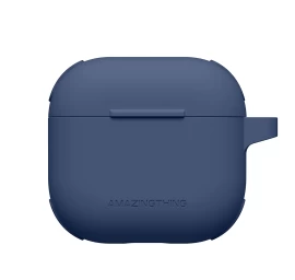 Apsauginis Dėklas airpods 4 Omni Case - Tamsiai Mėlynas