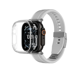 Apsauginis Dėklas apple Watch Uitra 3 49 Mm Minimal - Skaidrus