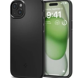 Apsauginis Dėklas Iphone 15 Plus Thin Fit Juodas