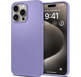 Apsauginis Dėklas Iphone 15 Pro Max Thin Fit Purpurinės Spalvos