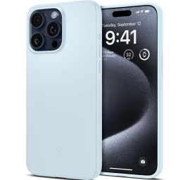 Apsauginis Dėklas Iphone 15 Pro Thin Fit šviesiai Mėlynos Spalvos