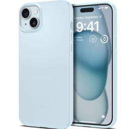 Apsauginis Dėklas Iphone 15 Thin Fit šviesiai Mėlynas
