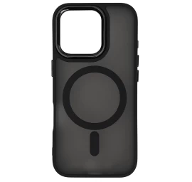 Apsauginis Dėklas iphone 17 Pro Max fashion Case Magsafe - Juodas