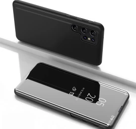 Apsauginis Dėklas samsung Galaxy S25 Ultra Clear View Case - Juodas