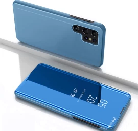 Apsauginis Dėklas samsung Galaxy S25 Ultra Clear View Case - Mėlynas