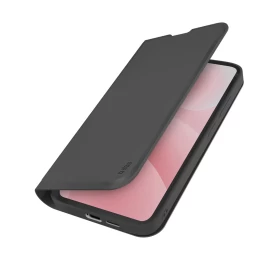 Apsauginis Dėklas samsung Galaxy S26 Su Atlenkiamuoju Dangteliu wallet Smooth - Juodas