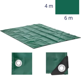 Apsauginis Tentas Su Pvc Tinkleliu 650 G/m2 600 X 400 Cm
