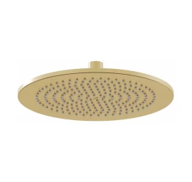 Apvali dušo galvutė Ravak Chrome, 250 mm, 980.60GLB šlifuoto aukso, X07P1238