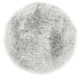 Apvalus kilimas Doka grey 90 cm