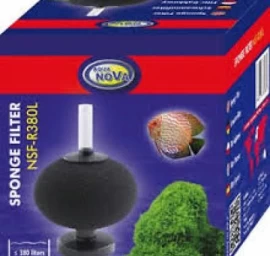 AQUA NOVA apvalus kempininis filtras iki 380l, NSF-R380L