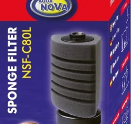 AQUA NOVA kampinis kempininis filtras 80l/h iki 80l, NSF-C80L