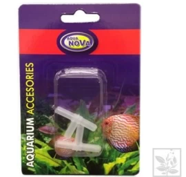 AQUA NOVA žarnų sujungėjas 90 laipsnių 4mm 2vnt, NAT-4