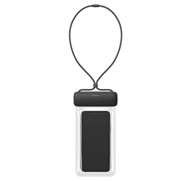 aquaglide Ipx8 Vandeniui Atsparus Dėklas 7,2&#039;&#039; Telefonui Su slide Lock - Juodas