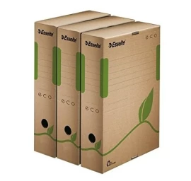 Archyvinė dėžė Esselte Eco, 80x327x233mm, ruda