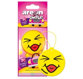 areon, smile Automobilių Oro Gaiviklis bubble Gum.