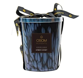 Aromatinė žvakė OSOM Moments Amber Sunset 900 g, OSOM2404A