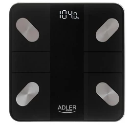 Asmeninės Svarstyklės Adler Ad8186 Juodos Spalvos