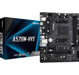 Asrock A520m-hvs (socket Am4 / Micro Atx) Pagrindinė Plokštė