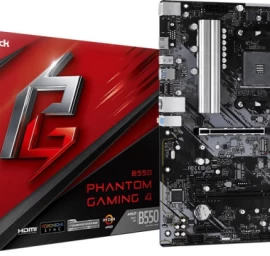 Asrock B550 Phantom Gaming 4 Motininė Plokštė (socket Am4 /atx)