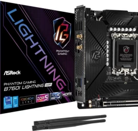 Asrock B760i Lightning Wifi Pagrindinė Plokštė (socket 1700 / Mini Itx)