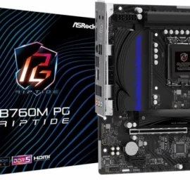 Asrock B760m Pg Riptide Pagrindinė Plokštė (socket 1700 / Micro Atx)