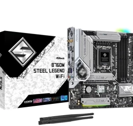 Asrock B760m Steel Legend Wifi Motininė Plokštė (socket 1700 / Micro Atx)