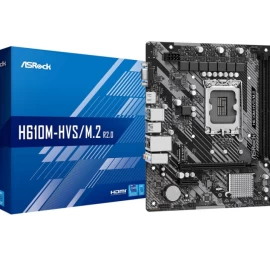 Asrock H610m-hvs/m.2 R2.0 Motininė Plokštė (socket 1700 / Micro Atx)
