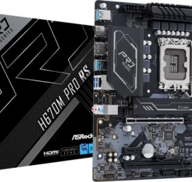 Asrock H670m Pro Rs Pagrindinė Plokštė (socket 1700 / Micro Atx)