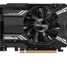 Asrock Radeon Rx 6400 Challenger Itx 4 Gb Gddr6 Vaizdo Plokštė (rx6400 Cli 4g)