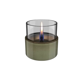 ASTER 10 mini stalo židinys/žvakė, žalias, naudojamas Tenderfuel skystis