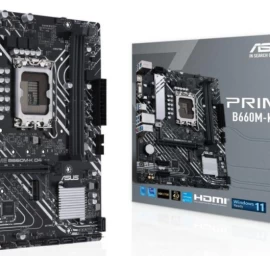 Asus Prime B660m-k D4 Motininė Plokštė (socket 1700 / Micro Atx)