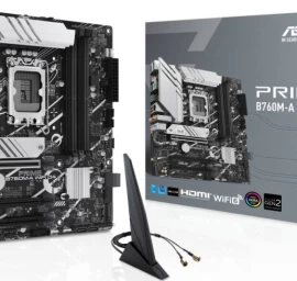 Asus Prime B760m-a Wifi D4 Motininė Plokštė (socket 1700 / Micro Atx)
