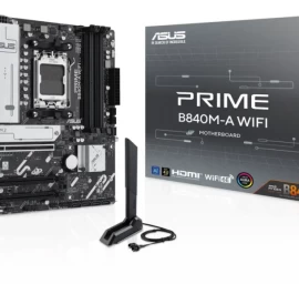 Asus Prime B840m-a Wifi Motininė Plokštė (socket Am5 / Micro Atx)
