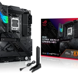 Asus Rog Strix X870-f Gaming Wifi 4ddr5 Hdmi/usb-c/dp Pagrindinė Plokštė (am5 /atx)