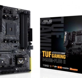 Asus Tuf Gaming B450m-plus Ii Motininė Plokštė (socket Am4 / Micro Atx)