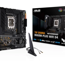 Asus Tuf Gaming B660m-plus Wifi Motininė Plokštė (socket 1700 / Micro Atx)